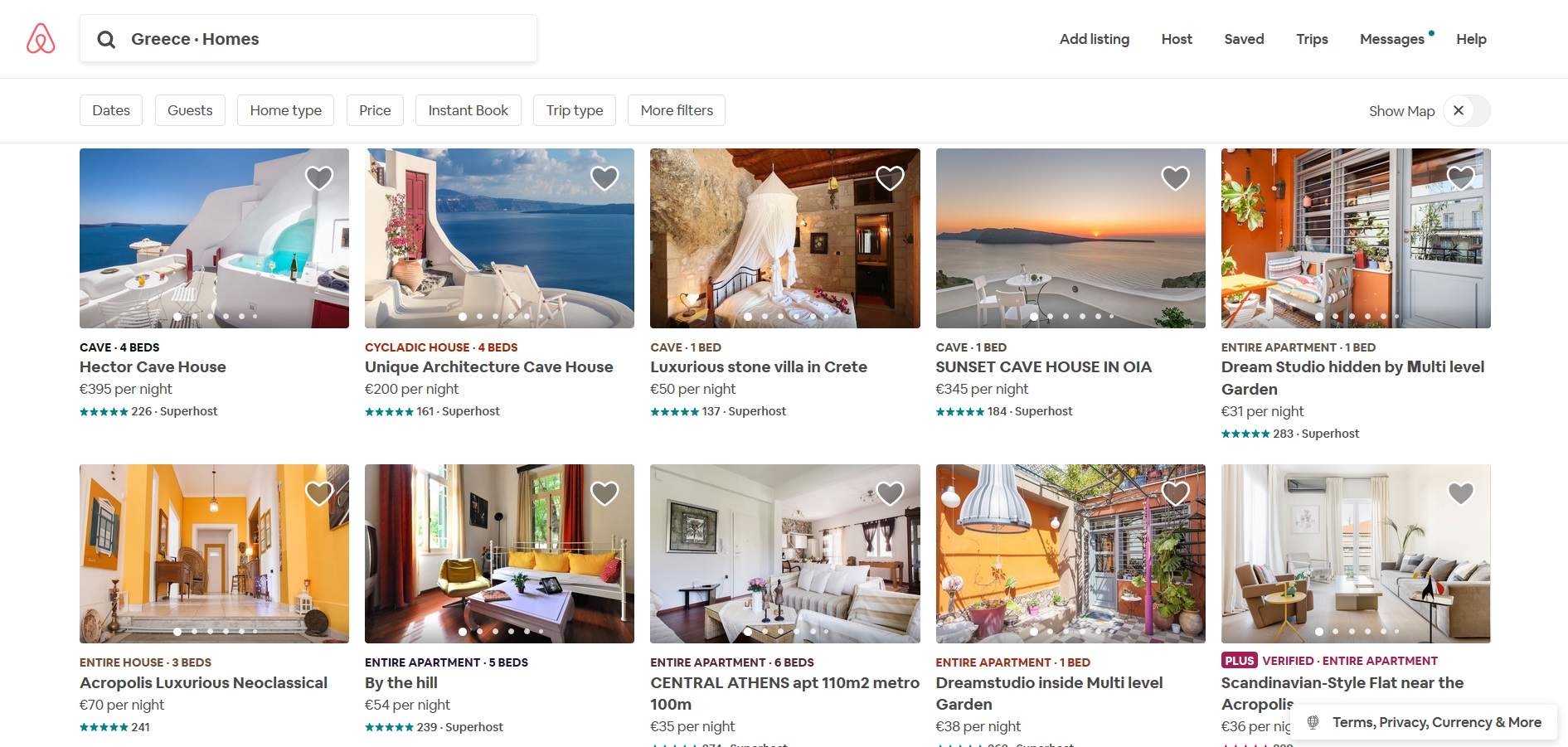 Airbnb в Греции сотрудничает с налоговой