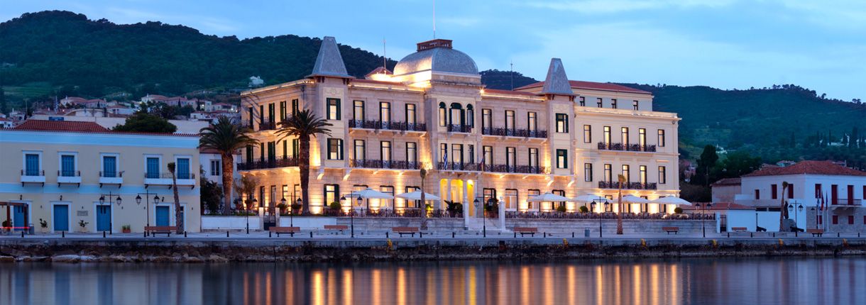 Отель Посейдон на острове Спецес