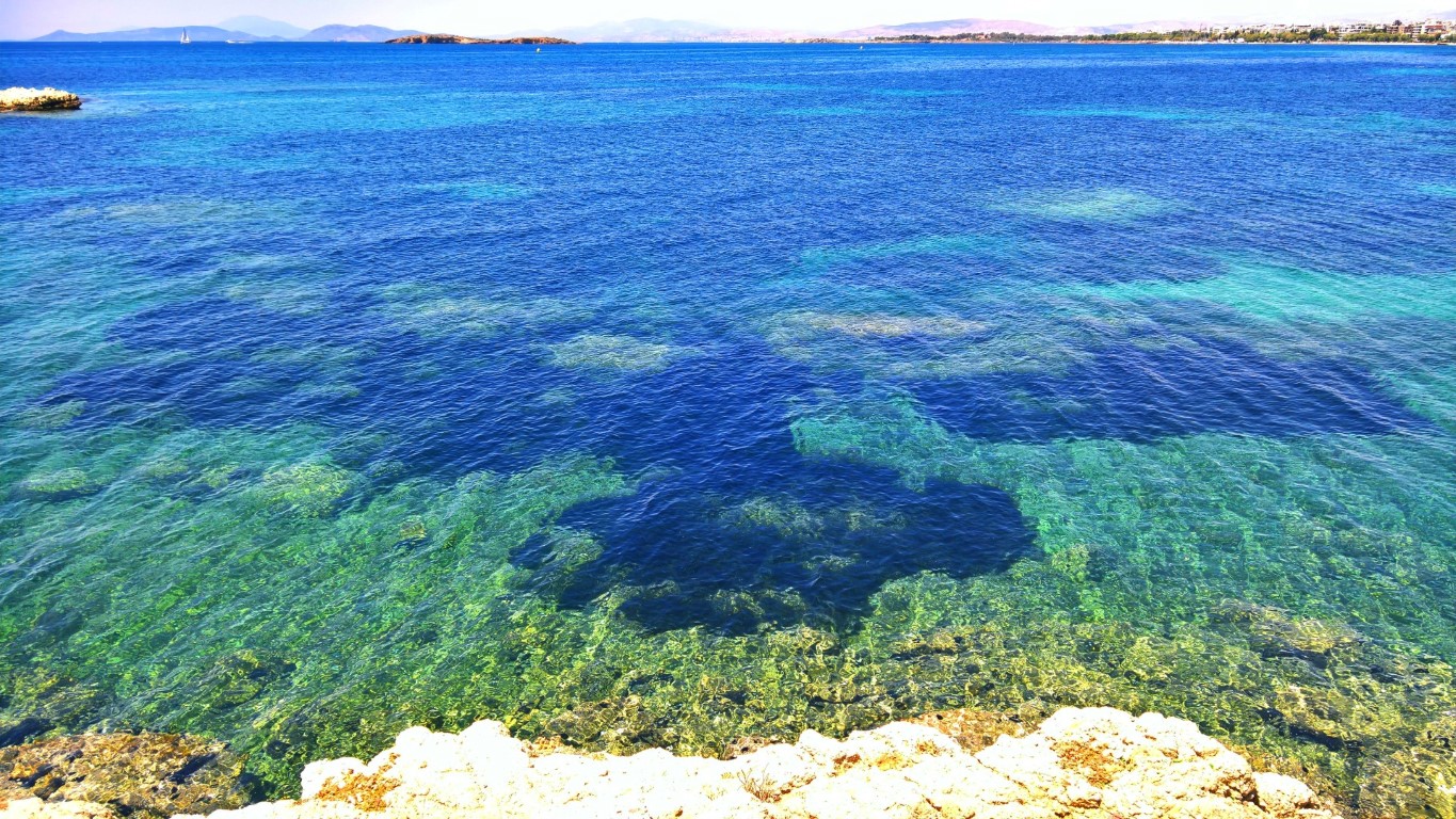 Море в Кавури, Афины